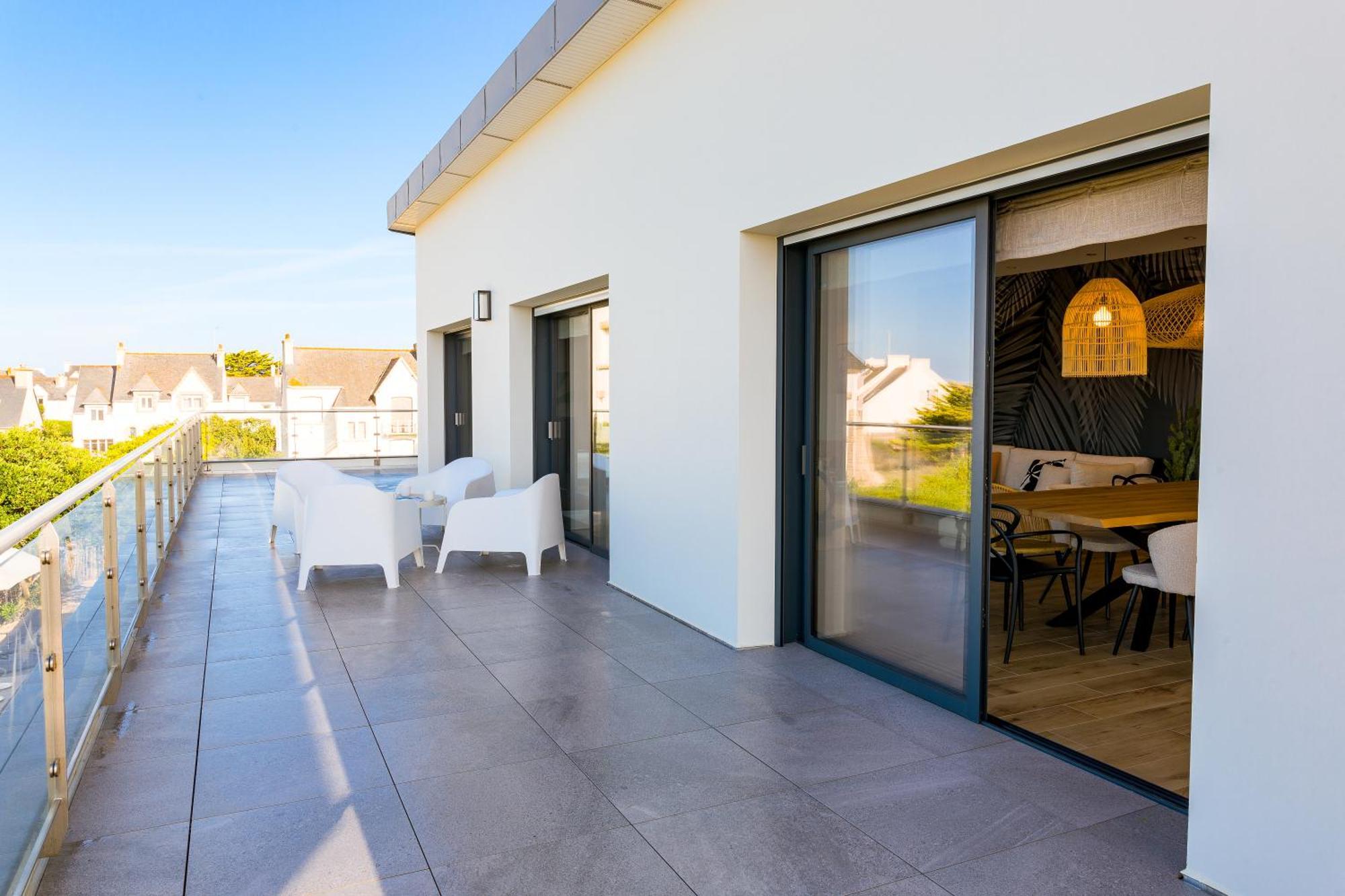 Escale A Saint-Gue Apartamento Penmarcʼh Exterior foto