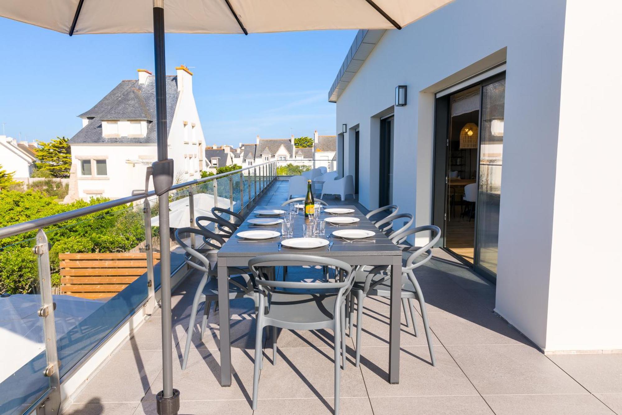 Escale A Saint-Gue Apartamento Penmarcʼh Exterior foto